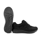 Тактичні кросівки літні Stimul Ягуар чорні шкіряні сітка 45 - зображення 6
