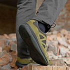 Тактические кроссовки летние Stimul Ягуар хаки олива кожаные сетка 41 - изображение 9