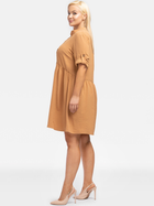Плаття-сорочка жіноча Karko SA972 42-44 Бежеве (5903676031109) - зображення 3