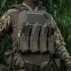 Плитоноски передняя панель на магазина для XL Ranger QRS M-Tac Green Cuirass 4 - изображение 12