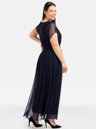 Плаття вечірнє довге жіноче Karko SA701 52 Темно-синє (5903676040828) - зображення 2