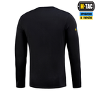 Футболка рукав Месник длинный M-Tac Black/Yellow/Blue 2XL - изображение 4