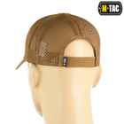 Сеткой с рип-стоп липучкой и бейсболка M-Tac L/XL Flex Coyote Brown - изображение 2