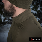 Куртка XS/R Polartec Olive M-Tac Jacket Fleece Dark Combat - изображение 12