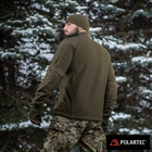 Куртка XL/R Polartec Olive M-Tac Jacket Fleece Dark Combat - зображення 8