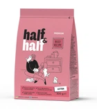 Сухой корм для котят Half&Half Kitten с говядиной