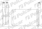 Радіатор грубки Polcar 6005N81 Renault Espace 7701027040, 7701027078