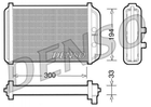 Радіатор грубки DENSO DRR09033 Fiat Ducato 46722710