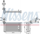 Радиатор печки NISSENS 73973 Ford Galaxy; Volkswagen Sharan 95NW18B539DA, 95NW18B539AC, 95NW18B539AB