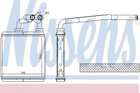 Радіатор пічки NISSENS 73675 93194792, 7412051K00, 4710155
