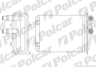 Радиатор печки Polcar 6026N81 Renault Trafic; Opel Vivaro 7701473279, 7701065763