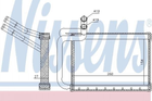 Радиатор печки NISSENS 77635 Hyundai H-1 971384H000