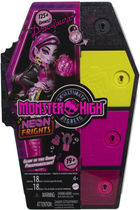 Лялька Mattel Monster High Skulltimate Secrets Дракулаура Неонова HNF78 (0194735139361) - зображення 4