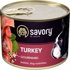Влажный корм Savory для взрослых собак с индейкой