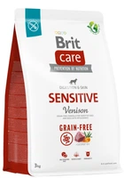 Сухой корм гипоаллергенный с олениной для собак всех пород Brit Care Sensitive All Breed