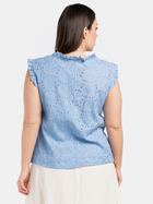 Блуза жіноча Karko BA121 38/40 Синя (5903676086321) - зображення 2