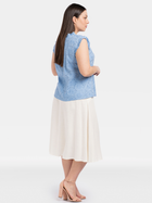 Блуза жіноча Karko BA121 46/48 Синя (5903676086345) - зображення 3