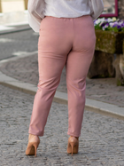 Spodnie slim fit damskie Karko Z728 50/52 Różowe (5903676076414) - obraz 2
