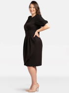 Сукня міді літня жіноча Karko SB151 52 Чорна (5903676072720) - зображення 3
