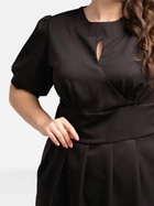 Сукня міді літня жіноча Karko SB151 52 Чорна (5903676072720) - зображення 8