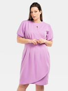 Сукня міді літня жіноча Karko SB152 46 Фіолетова (5903676072850) - зображення 1