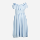 Сукня вечірня міді літня жіноча Karko SB247 46 Синя (5903676082668) - зображення 8