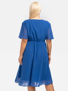 Сукня міді літня жіноча Karko SB272 44 Синя (5903676095767) - зображення 2