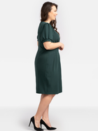 Сукня міді літня жіноча Karko SB468 44 Зелена (5903676107187) - зображення 3