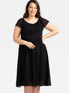 Сукня вечірня міді літня жіноча Karko SB533 56 Чорна (5903676116165) - зображення 1