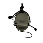 Активні навушники SORDIN SUPREME MIL CC NECKBAND GREEN PVC 76332-06-S - зображення 5