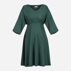 Сукня міді осіння жіноча Karko SB611 44 Зелена (5903676118305) - зображення 9