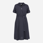 Сукня-сорочка міді літня жіноча Karko SB637 46/48 Темно-синя (5903676126171) - зображення 8