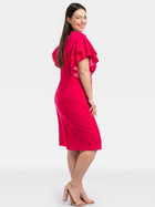 Sukienka ołówkowa damska Karko SB913 42-44 Czerwona (5903676160403) - obraz 3