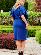 Sukienka ołówkowa damska Karko SB915 50-52 Niebieska (5903676160489) - obraz 9