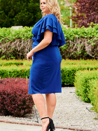 Sukienka ołówkowa damska Karko SB915 54-56 Niebieska (5903676160496) - obraz 8