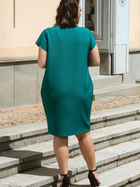 Плаття-футболка міді літнє жіноче Karko SC087 46-48 Зелене (5903676190257) - зображення 8