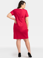 Плаття-футболка міді літнє жіноче Karko SC093 46 Рожеве (5903676191612) - зображення 2