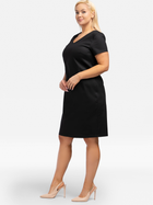 Плаття-футболка міді літнє жіноче Karko SC096 52 Чорне (5903676191544) - зображення 3