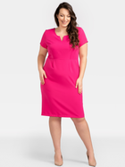 Плаття міді літнє жіноче Karko SC102 46 Рожеве (5903676187905) - зображення 1