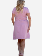 Плаття міді літнє жіноче Karko SB334 42-44 Рожеве (5903676073116) - зображення 4