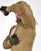 Тактический штурмовой костюм с наколенниками штаны+убакс M койот (87075) - изображение 8