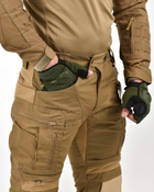 Тактичний штурмовий костюм з наколінниками штани+убакс 3XL койот (87075) - зображення 9