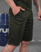Чоловічий літній комплект ЗСУ За Перемогу шорти+футболка S олива (87397) - зображення 4