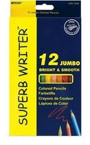 Олівці кольорові Marco Superb Writer Jumbo зі стругачкою 12 кольорів (4400-12CB)