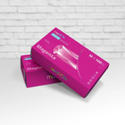 Перчатки нитриловые, mediOk MAGENTA (100шт), розовые, XS - изображение 1