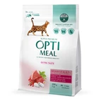 Сухой корм для кошек Optimeal Extra Taste с высоким содержанием телятины