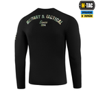 Футболка довгий рукав XL M-Tac Logo Black - зображення 4