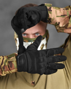 Тактичні рукавички kalaud чорні рг M - зображення 5