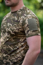 Мужская тактическая пиксельная футболка с липучкой под шеврон Coolmax 54 - изображение 6