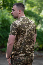 Мужская тактическая пиксельная футболка с липучкой под шеврон Coolmax 44 - изображение 5